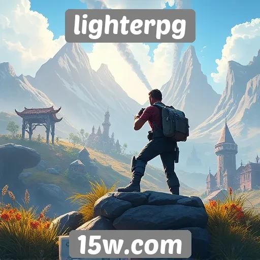 Destaques dos jogos disponíveis no site lighterpg