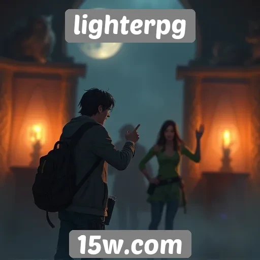 Exploração das histórias disponíveis no Lighterpg