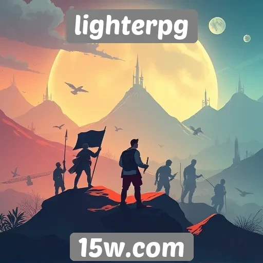 Plataforma lighterpg oferece comunidade ativa para jogadores