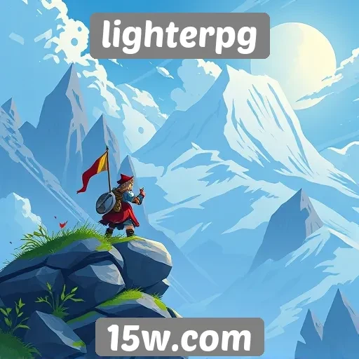 Comparativo entre lighterpg e outros sites de jogos